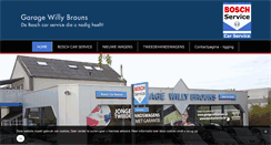 Desktop Screenshot of garage-willybrouns.be